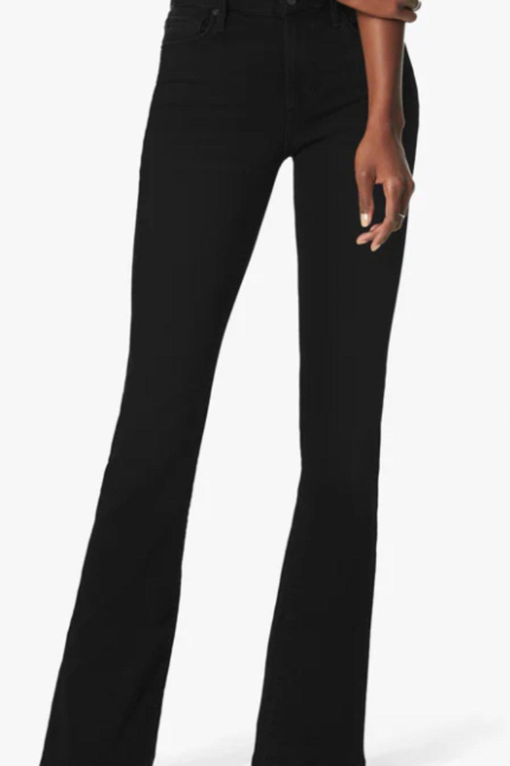 THE PROVCATEUR PETITE BOOTCUT - White & Dark Black Product Image