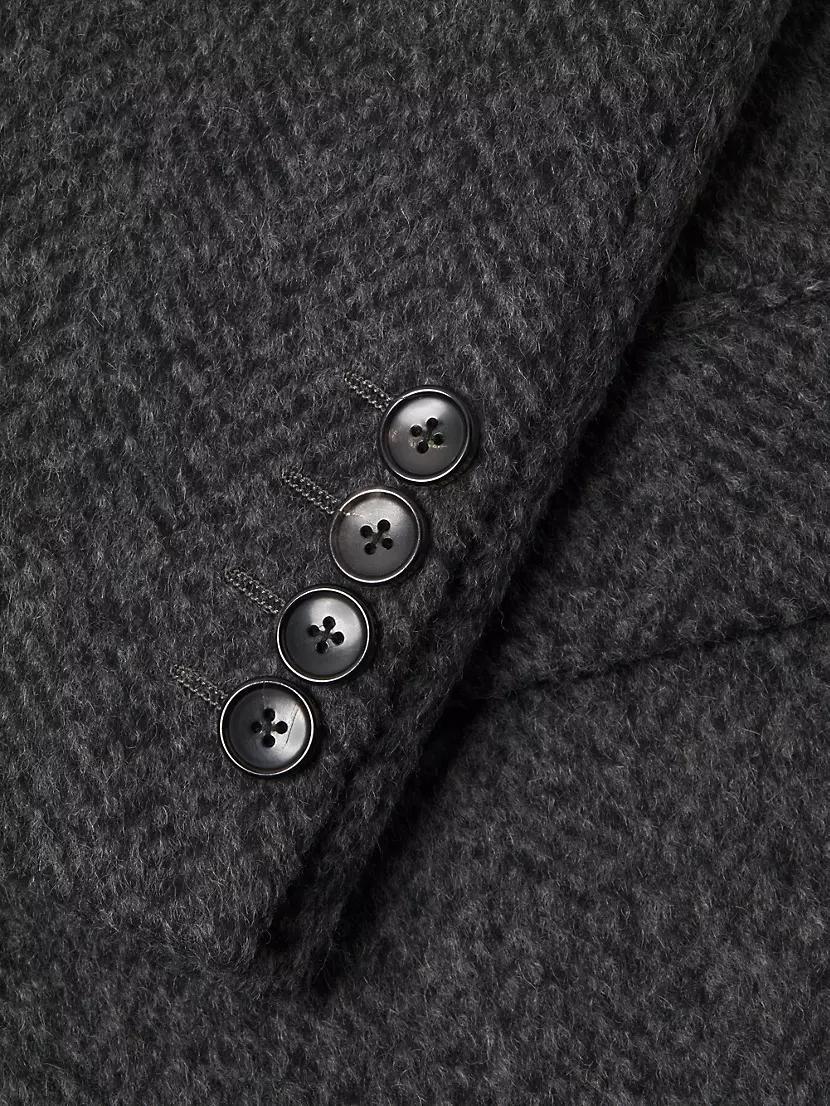 Mercer Herringbone Wool-Alpaca Coat Product Image