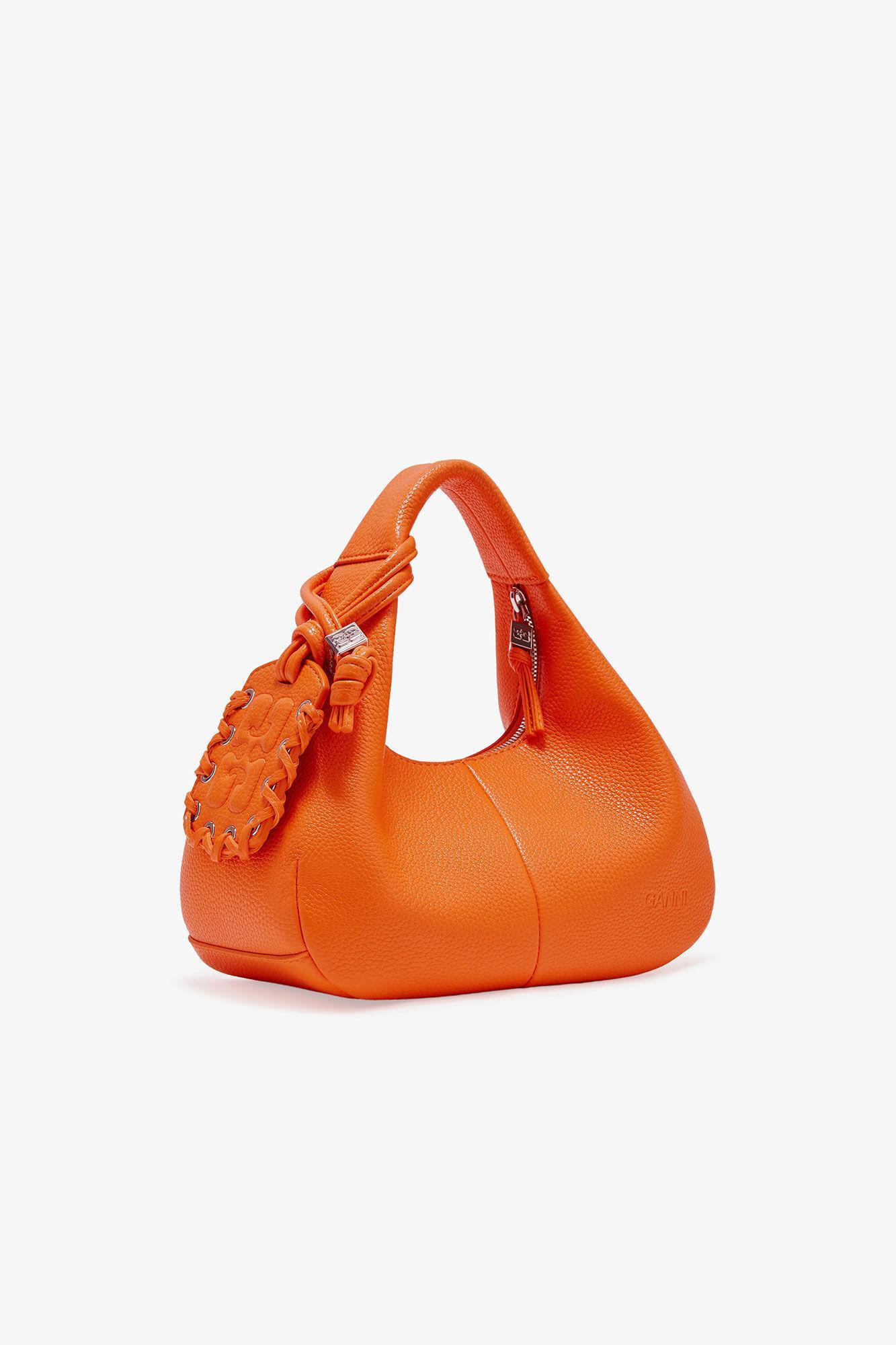 Orange Mini Hobo Bag Product Image