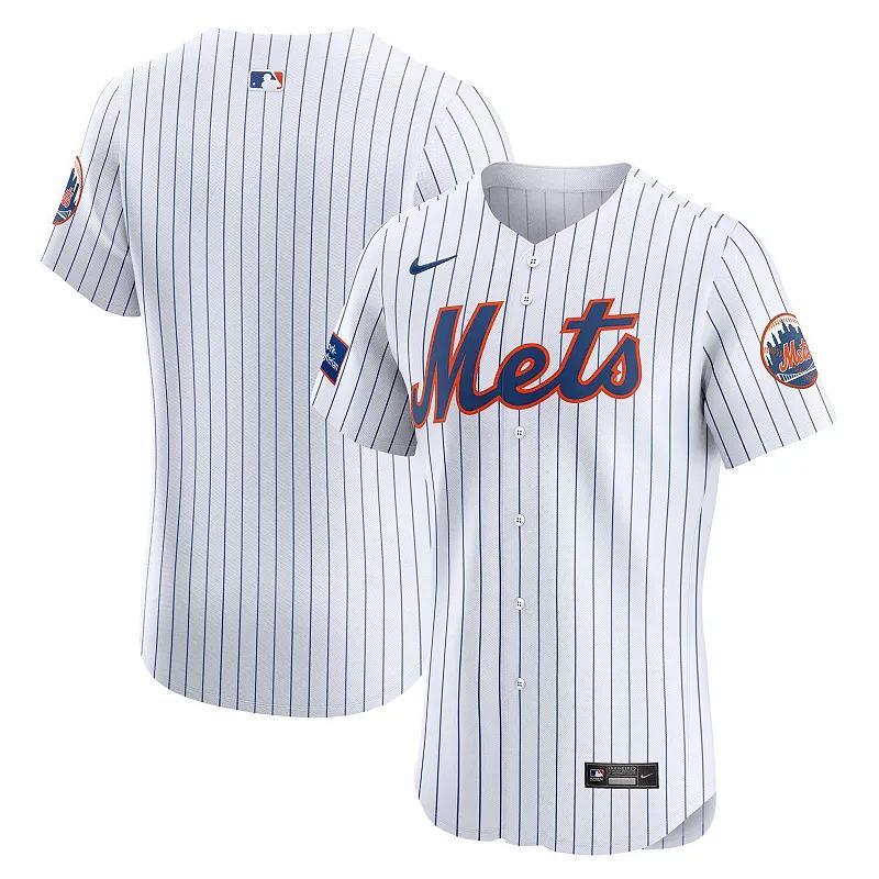 Mens Nike New York Mets Home Elite Jersey Product Image