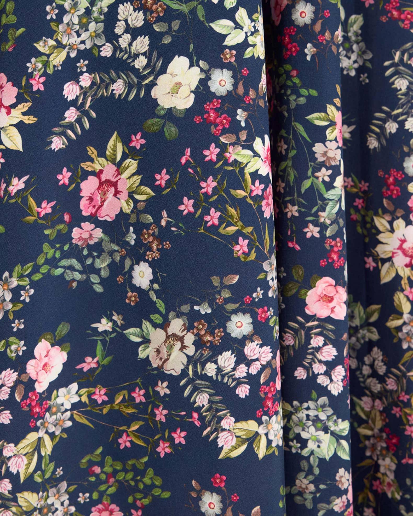 Roni Floral-Print Lightweight Stretch Dress Product Image