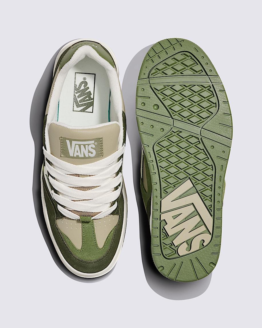 Upland Shoe in Green / Tan| Vans US Product Image