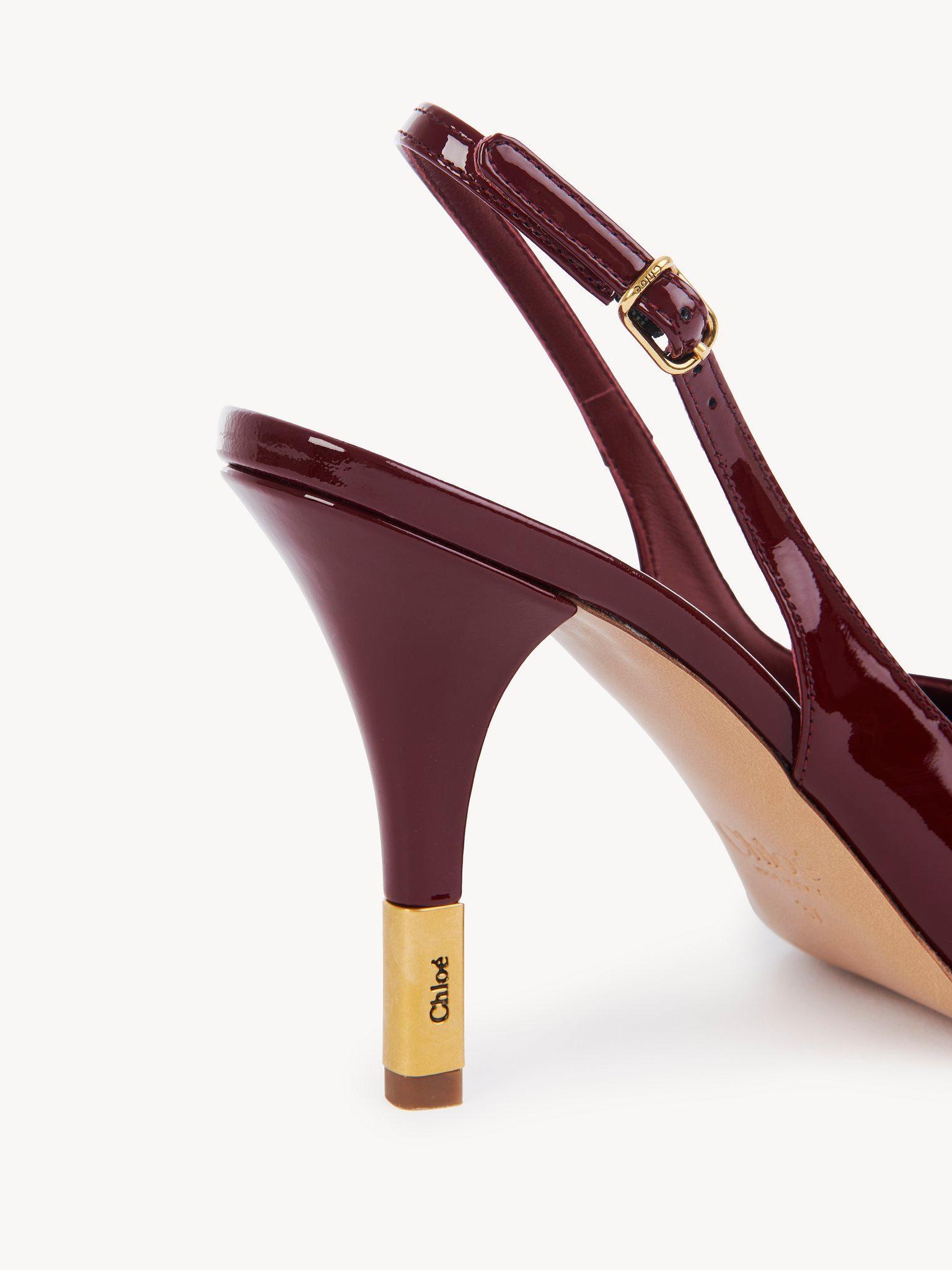 Heeled Flower Sandal Product Image