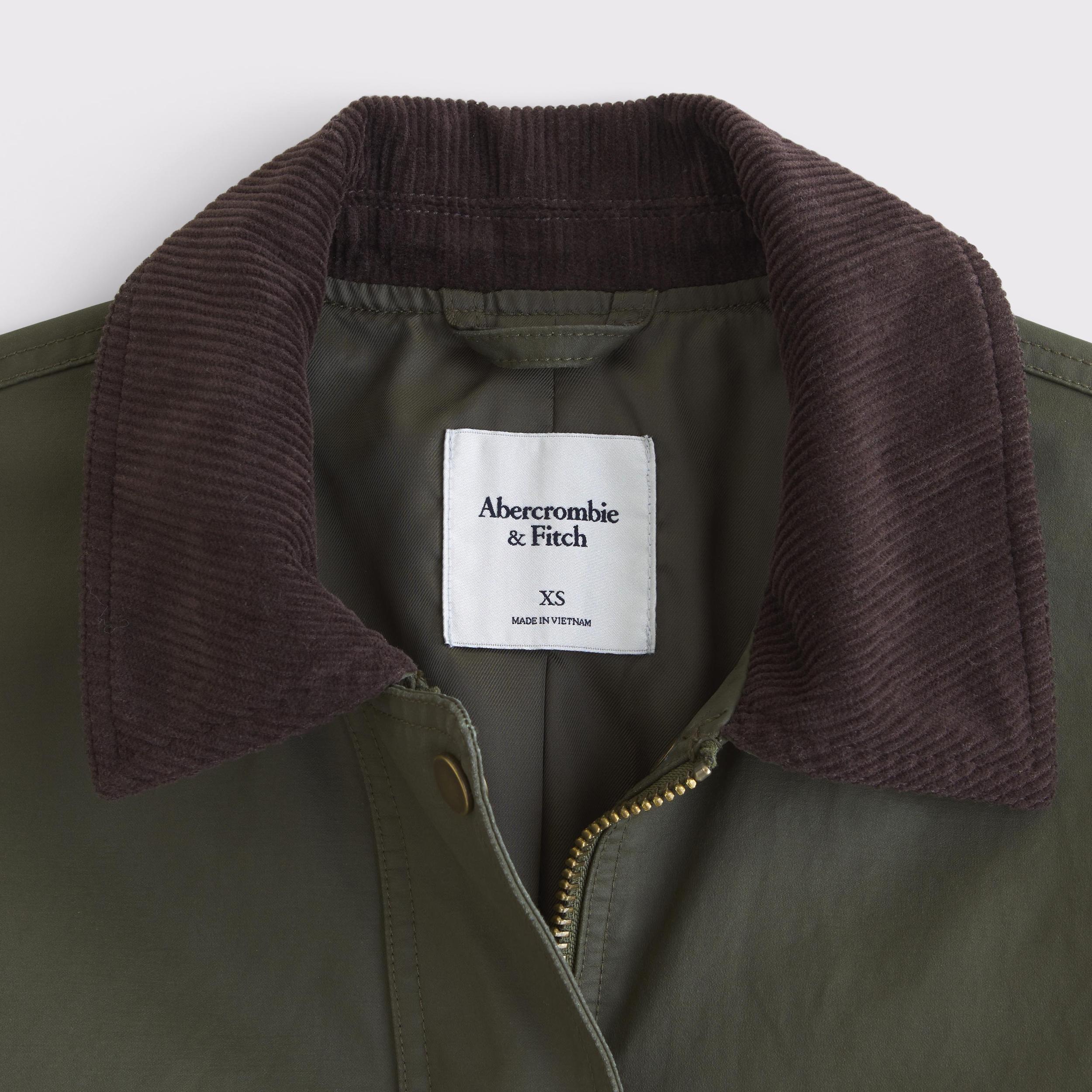 Mid-Length Waxed Barn Jacket Product Image