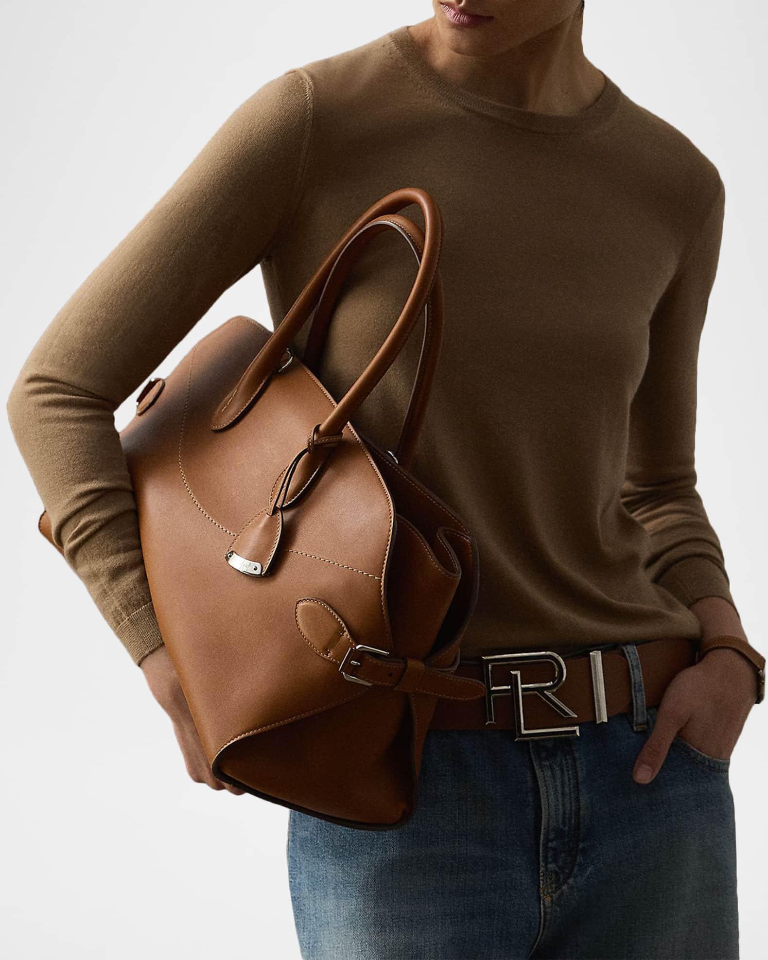 The Ralph Leather Satchel Crossbody Bag Product Image