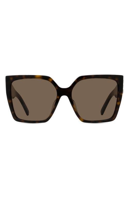 Womens 4G 57MM Square Sunglasses Product Image
