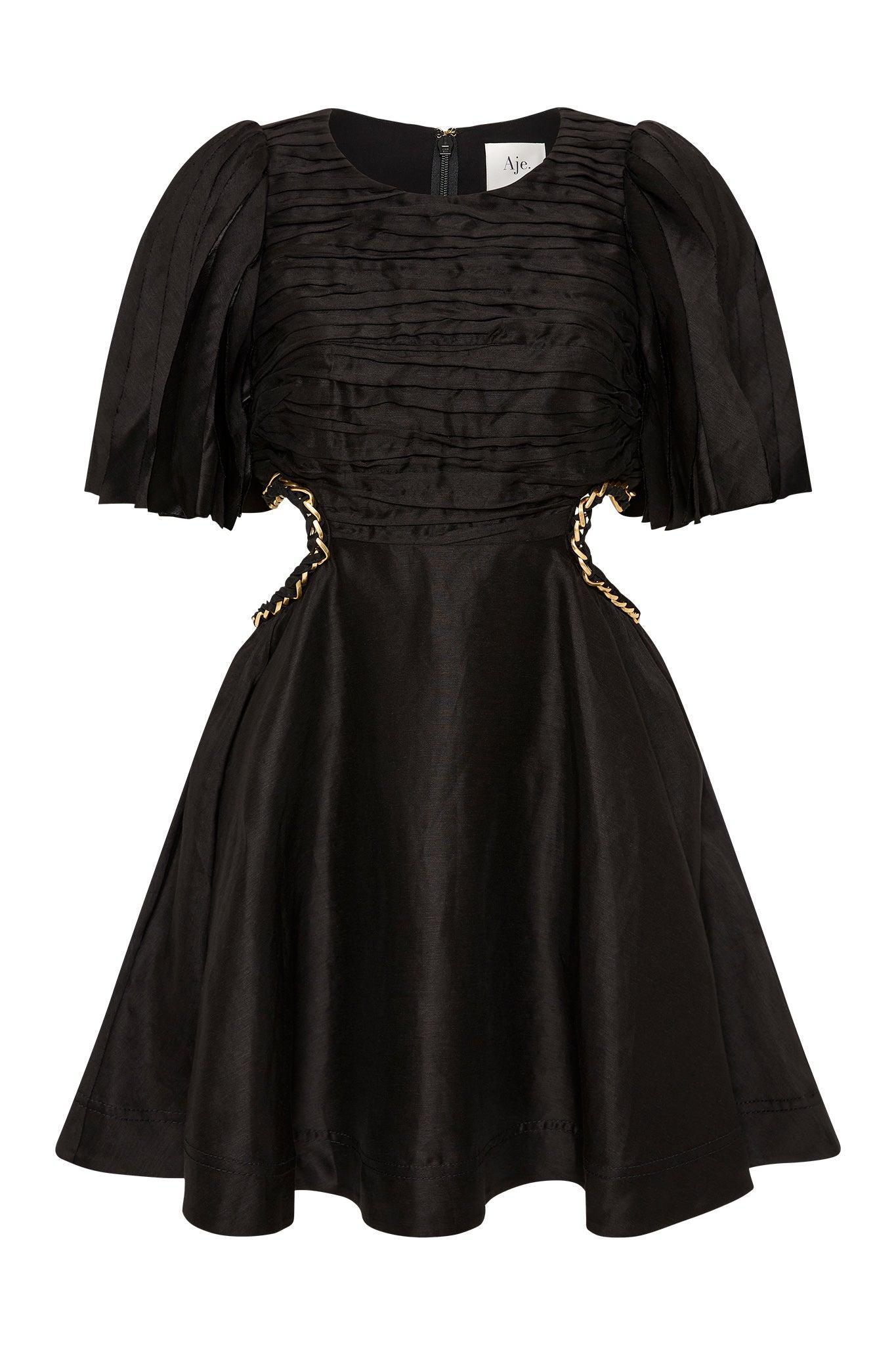 Monica Chain Link Mini Dress Product Image