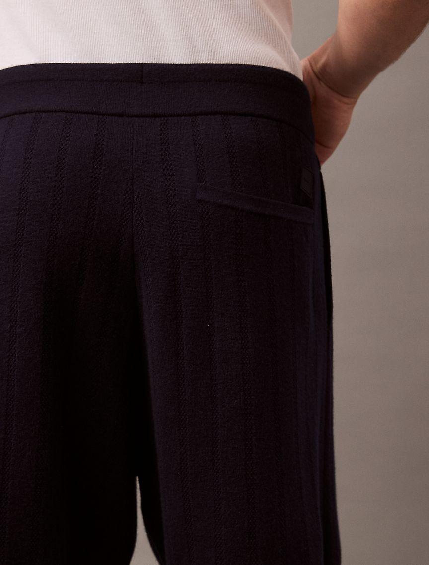 Jacquard Mesh Pull-On Sweater Shorts Product Image