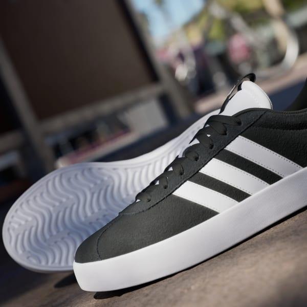 adidas VL Court 3.0 Shoes Core Black M 12 / W 13 Mens Product Image