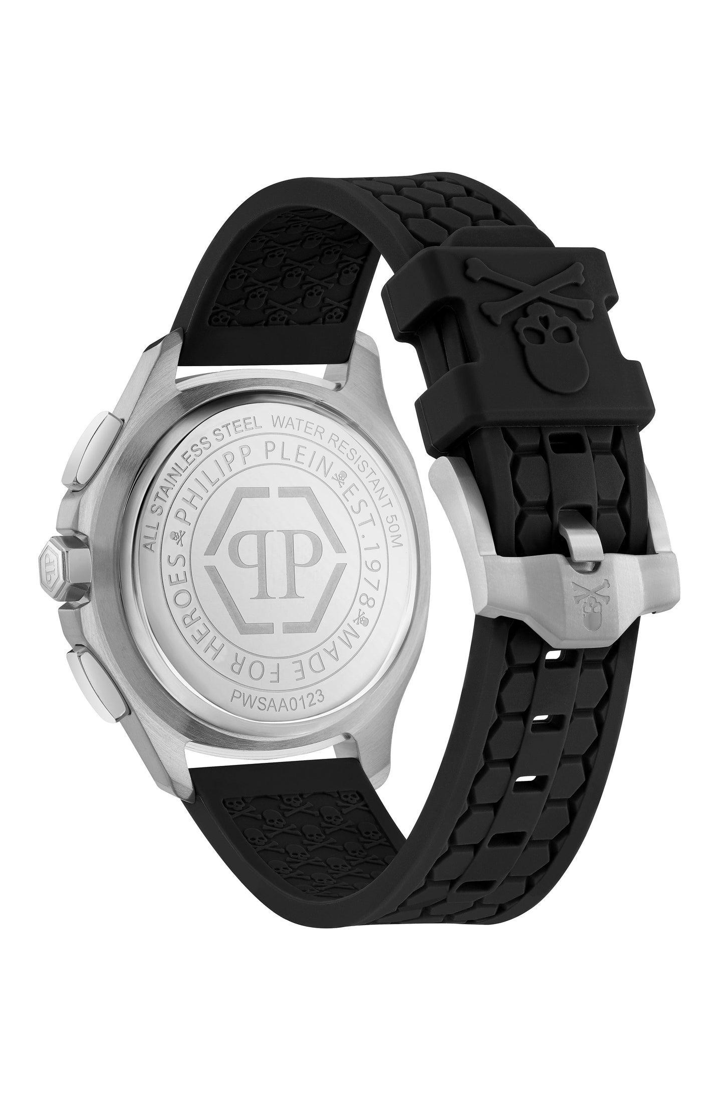 Philipp Plein $pectre Chrono Silicone Watch Product Image