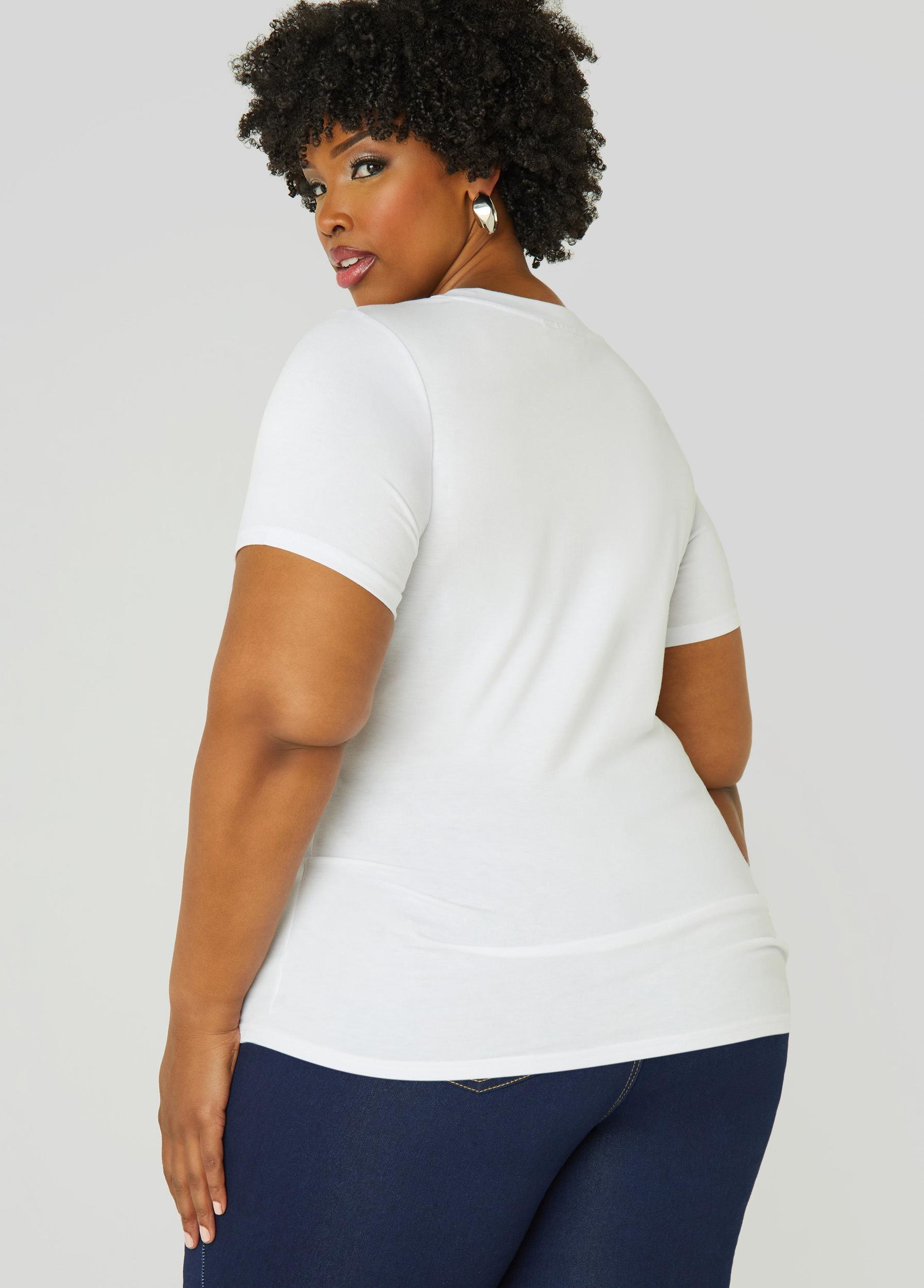 Belted Diva Jersey Tee Product Image