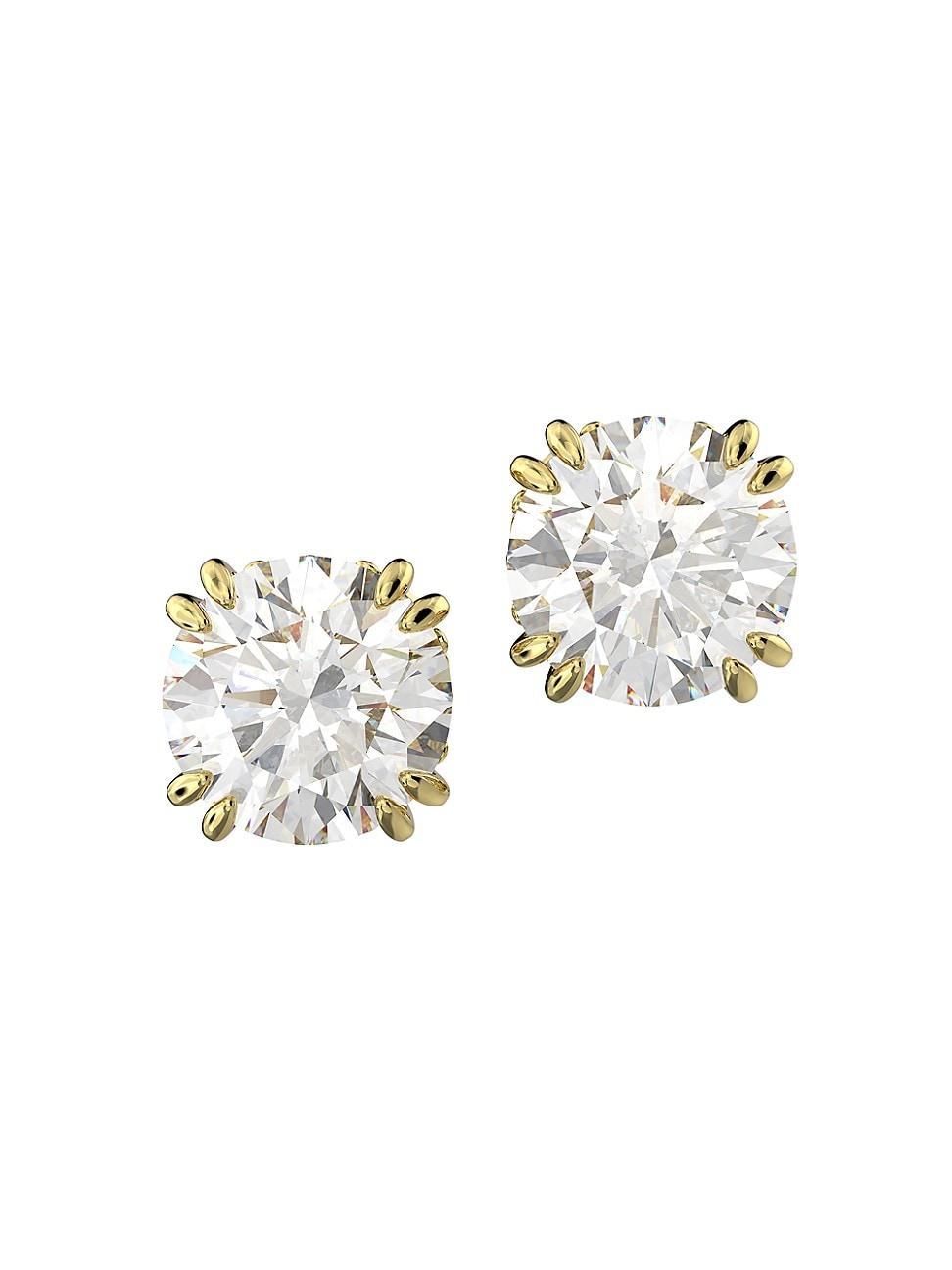 Swarovski Constella Round Cut Stud Earrings Product Image