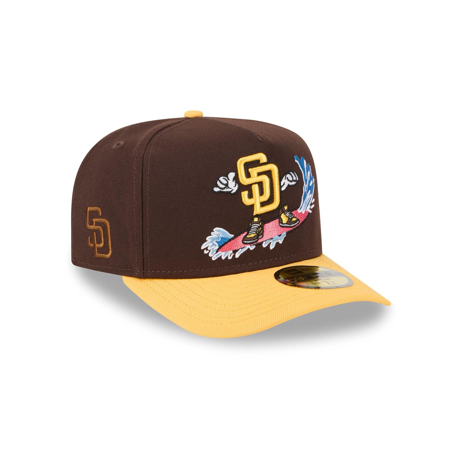 San Diego Padres Cartoon 59FIFTY A-Frame Fitted Hat Male Product Image