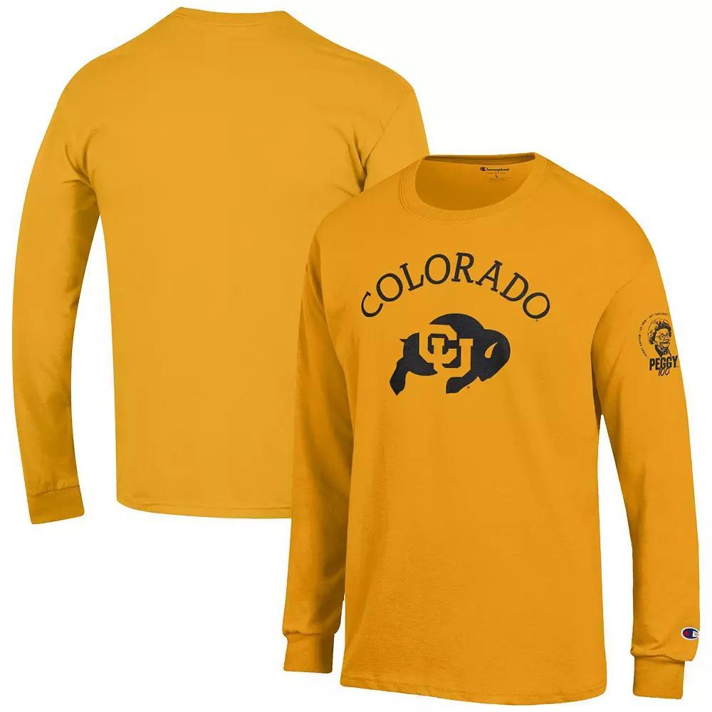 Mens Champion Colorado Buffaloes Peggy 100 Long Sleeve T-Shirt Product Image