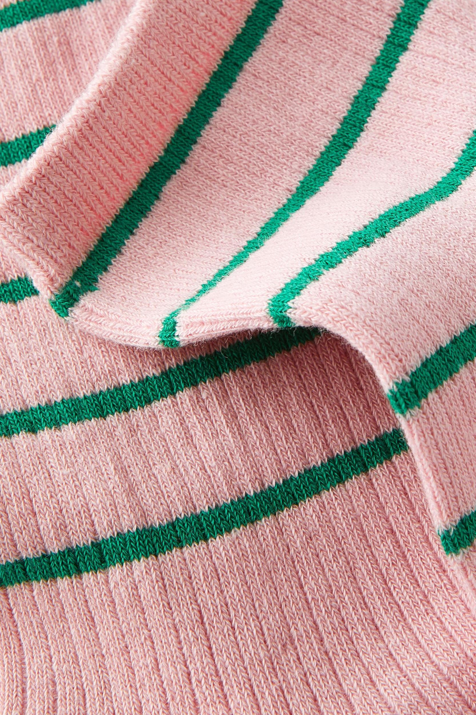 Stripe Ribbed Crew Sock Product Image