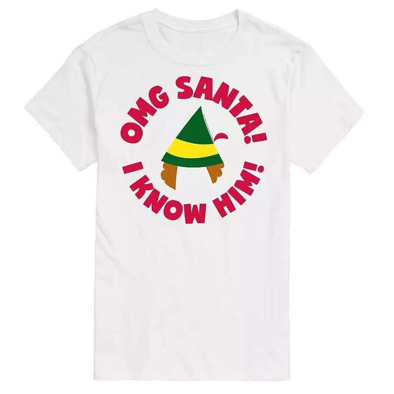 Mens Elf OMG Santa Tee Product Image