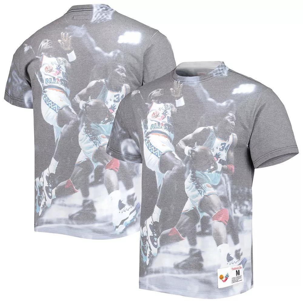 Men's Mitchell & Ness Houston Rockets Above the Rim Graphic T-Shirt, Size: Small, White Product Image
