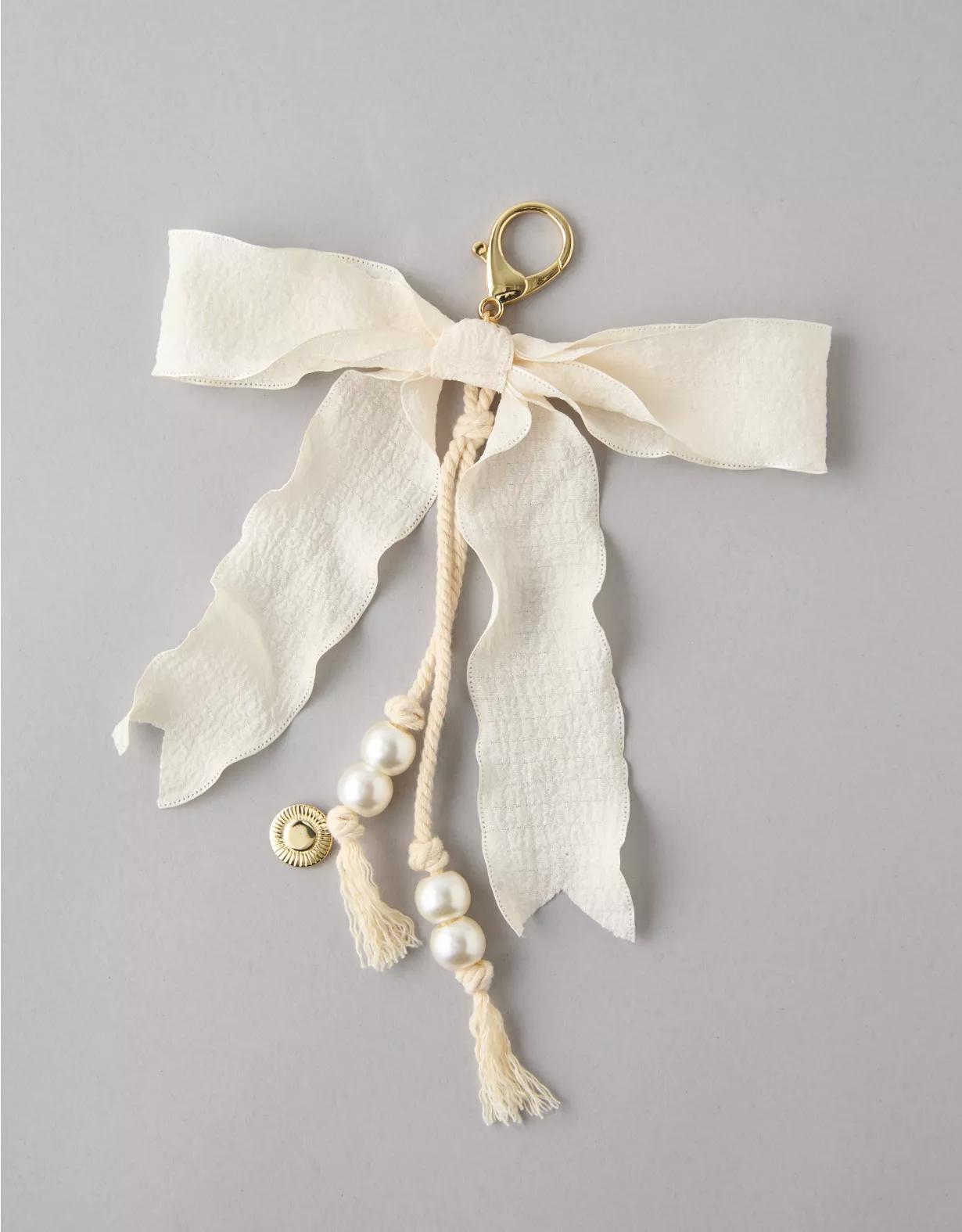 AEO Bow & Cord Bag Charm Product Image