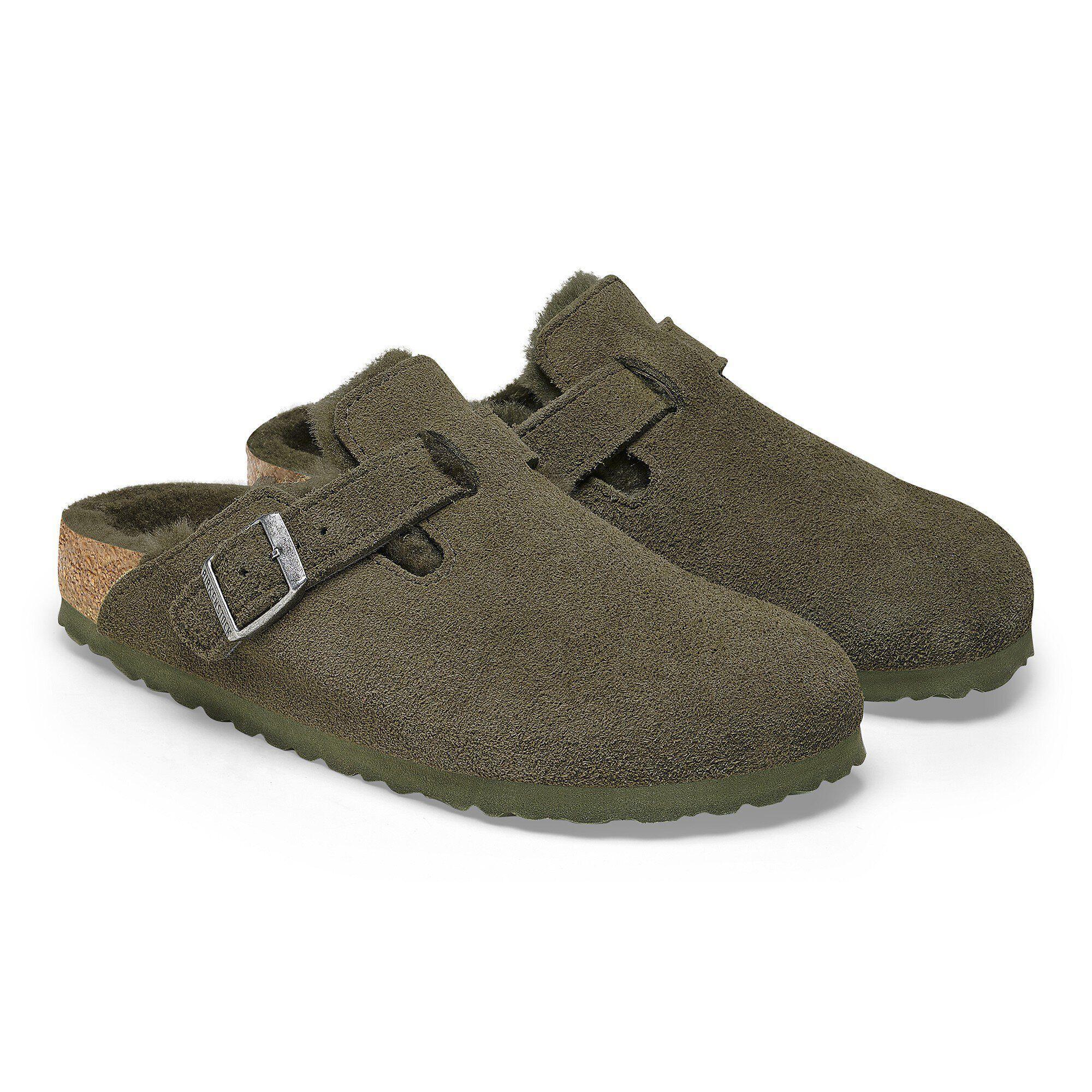 Boston Shearling Suede Leather Product Image