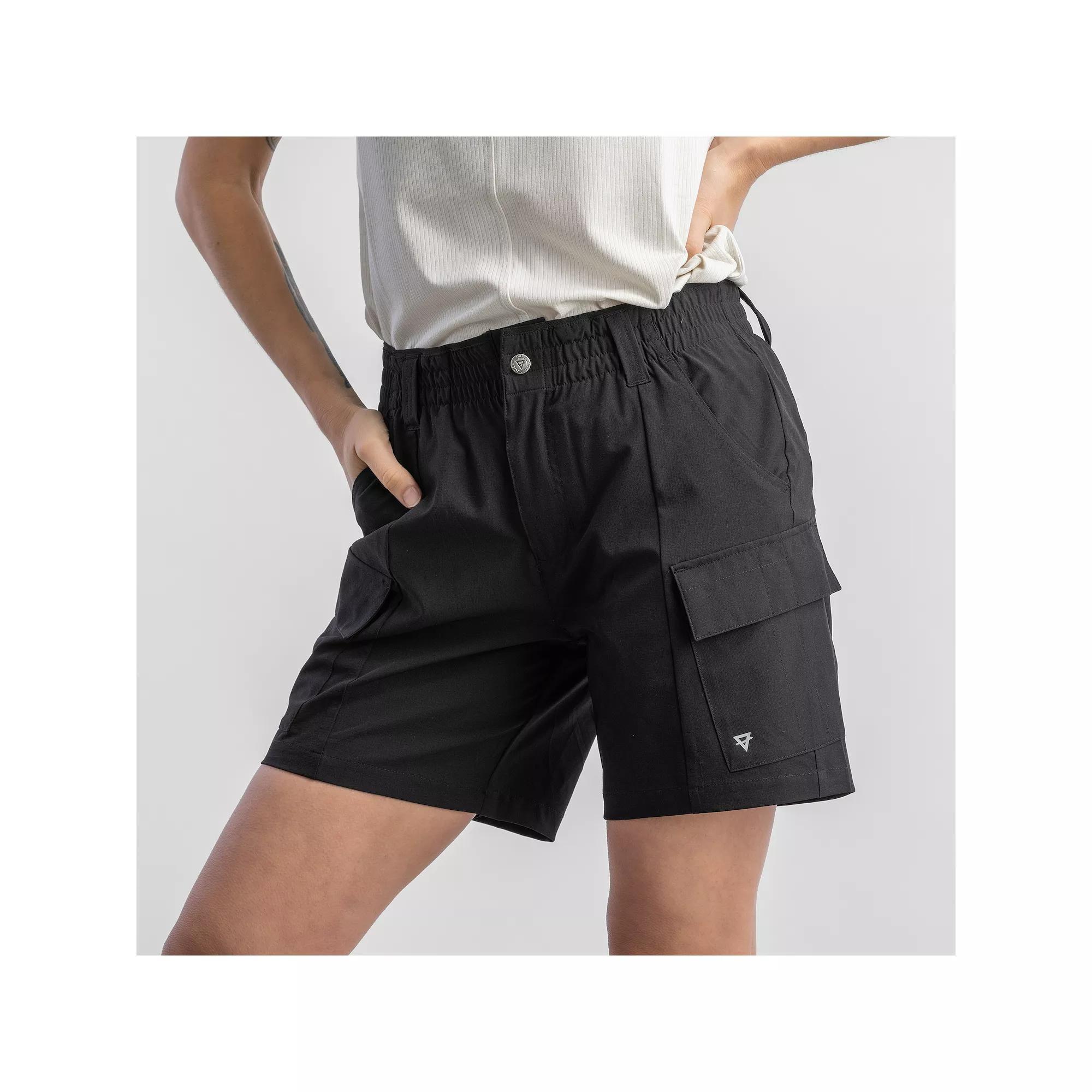 Women's LIV Outdoor Cascade Shorts, Size: Small, Black Product Image