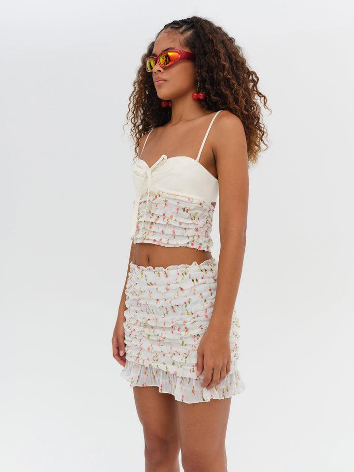 Elodie Mini Skirt — Multi Product Image