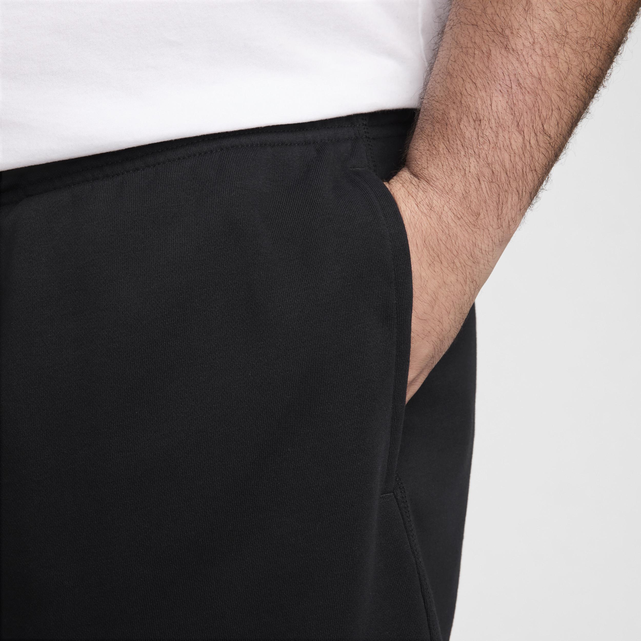 Men's Nike Club French Terry Flow Shorts, Size: Large, Black Product Image