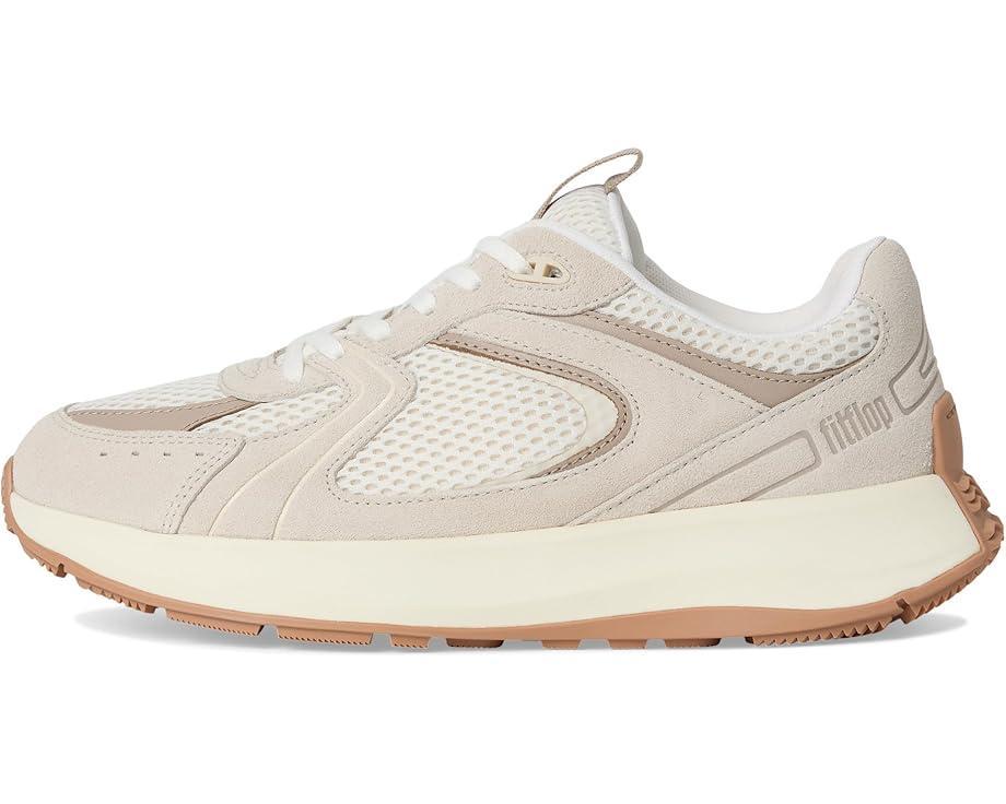 F-Mode Water-Resistant Fleece-Lined Mesh Flatform Laced Booties Product Image