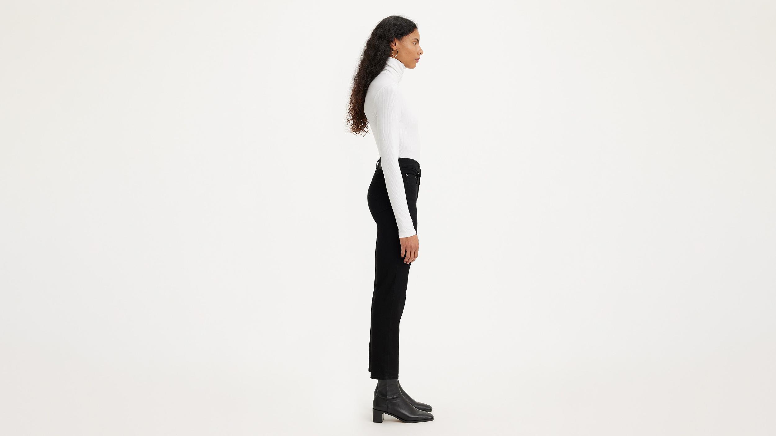 724 High Rise Slim Straight Cropped Women's Jeans Product Image