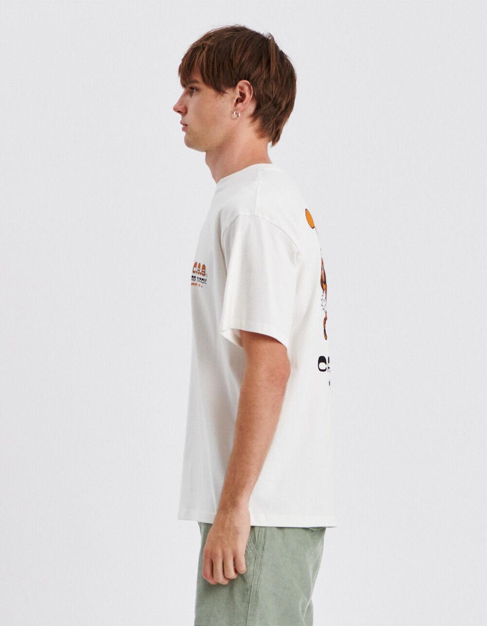 THE CRITICAL SLIDE SOCIETY Gerald Mens Tee - WHITE Product Image