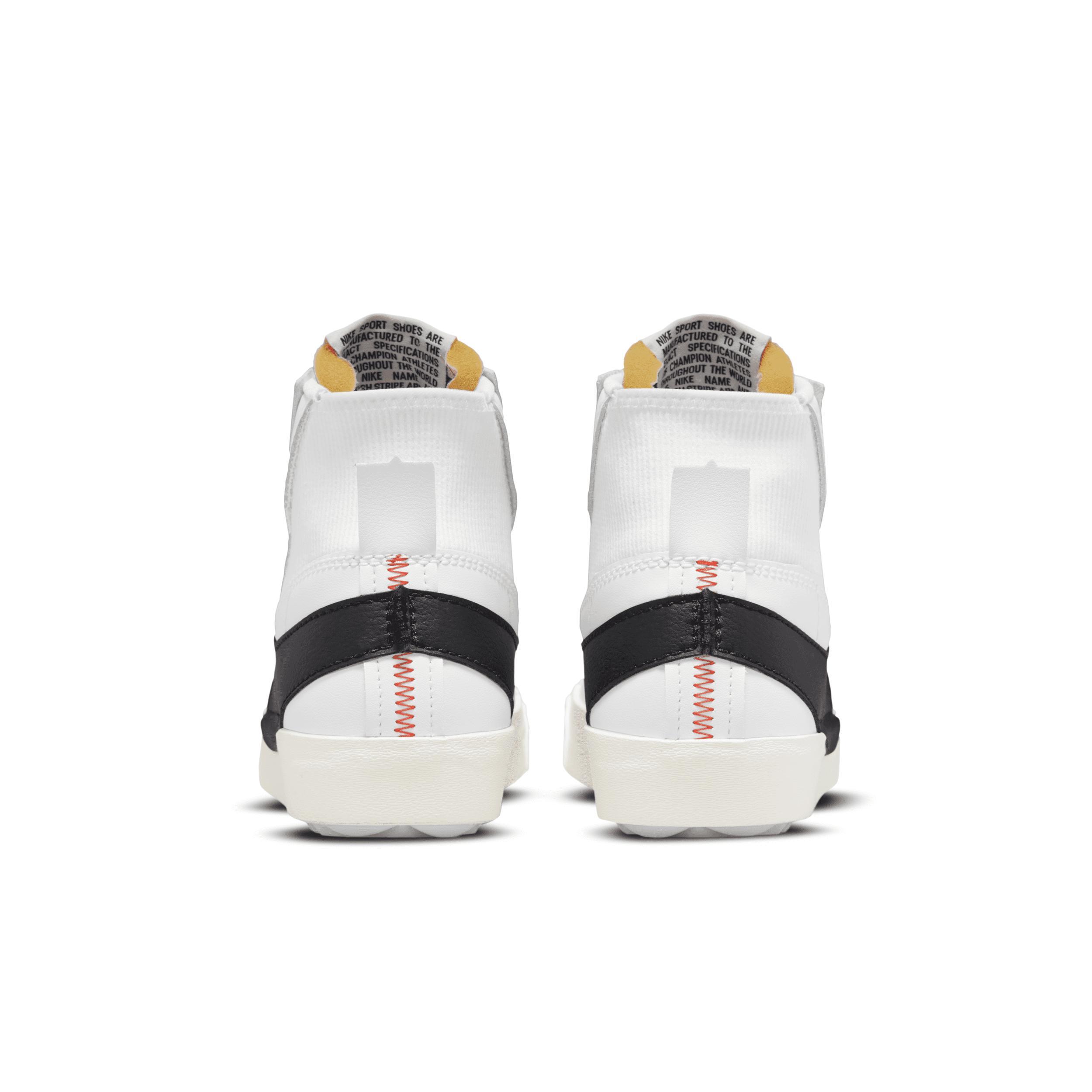 Nike Mens Nike Blazer Mid 77 Jumbo - Mens Basketball Shoes White/Black Product Image