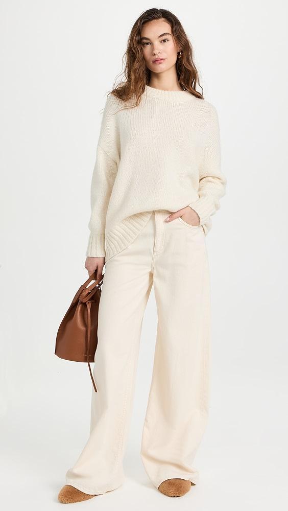 Jenni Kayne Alpaca Cocoon Crew Neck Pullover | Shopbop Product Image