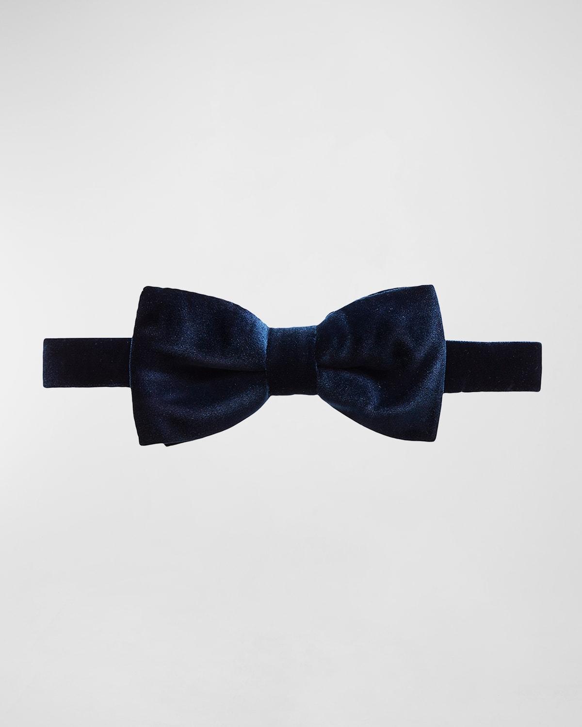 Velvet Pre-Tied Bow Tie Product Image