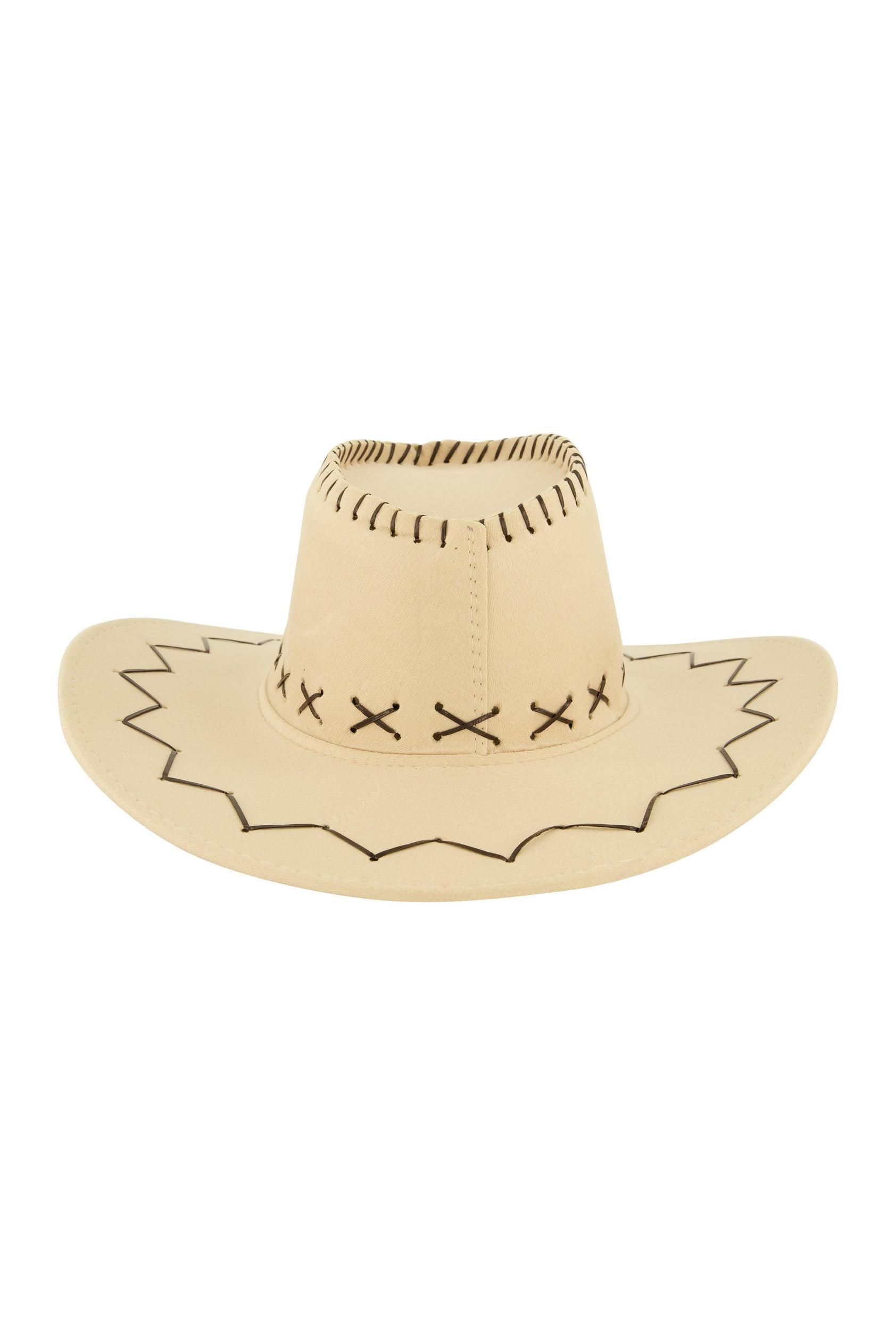 Chin Strap Cowboy Hat Female Product Image