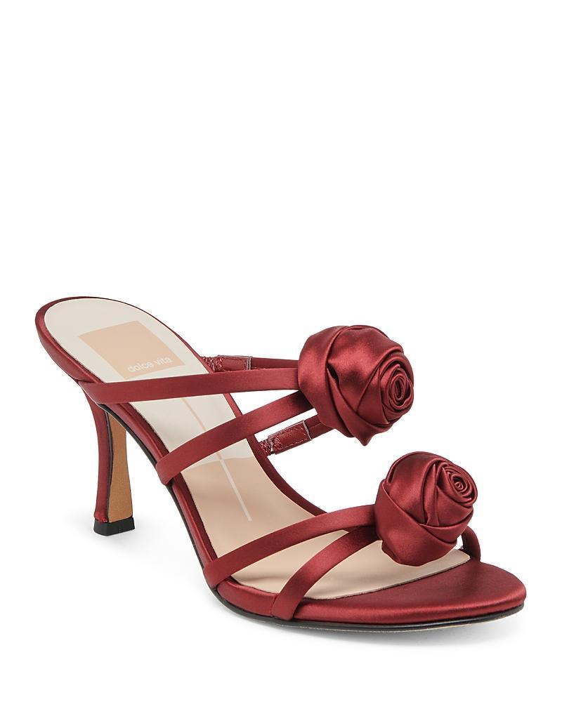 Dolce Vita Womens Linzy Flower Adorned Heels Product Image