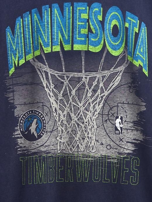 NBA Minnesota Timerwolves Graphic T-Shirt Product Image
