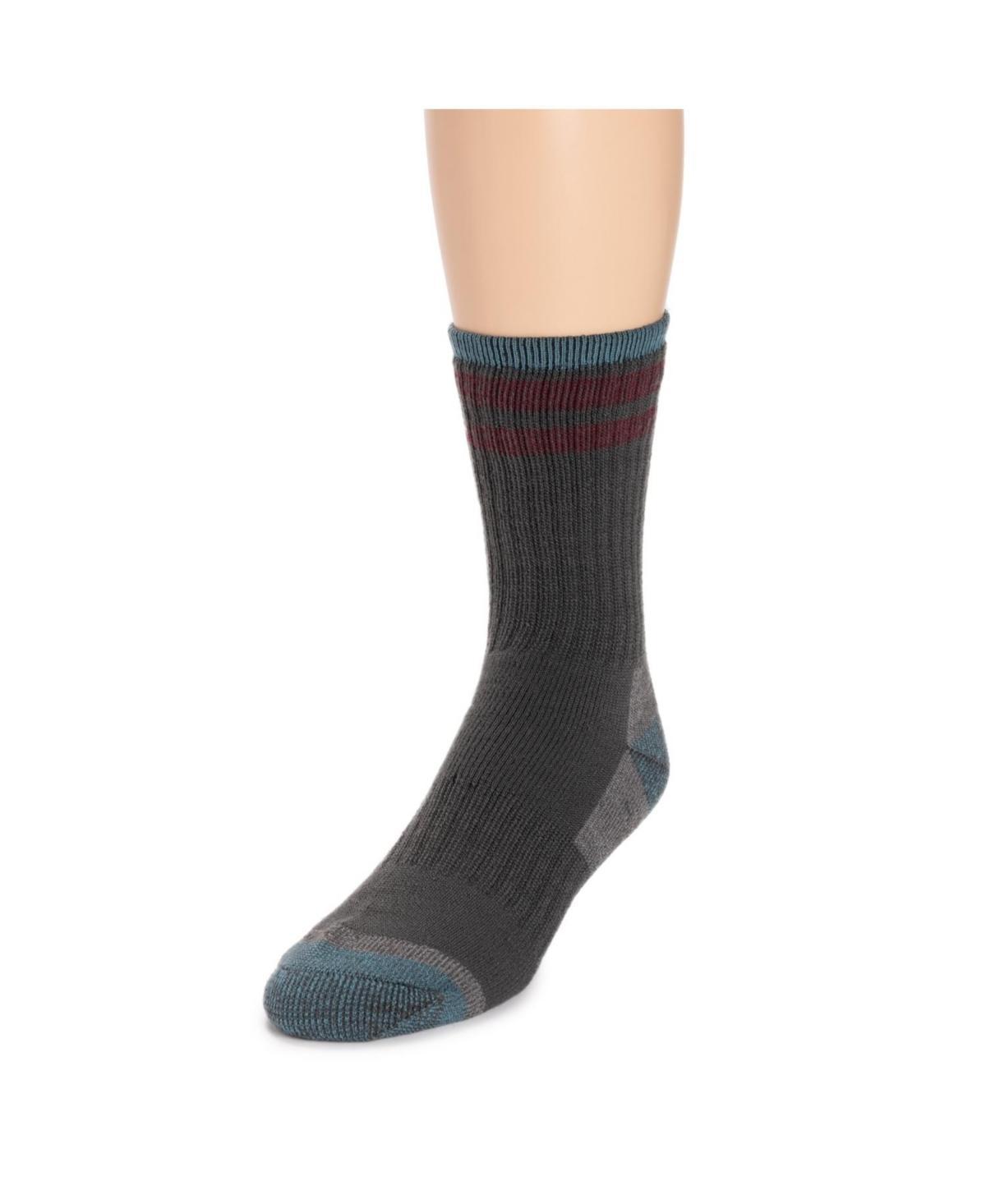 Men's MUK LUKS 8 in. Hiking Socks, Blue Product Image