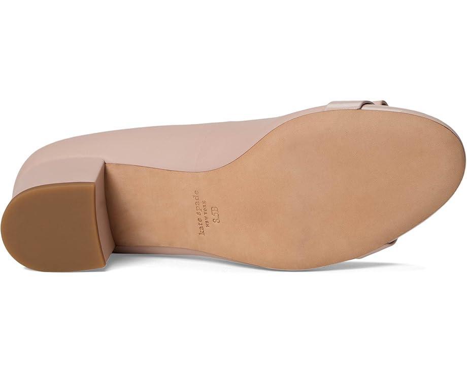 Deco Bow Smooth Leather Ballet Pump Product Image