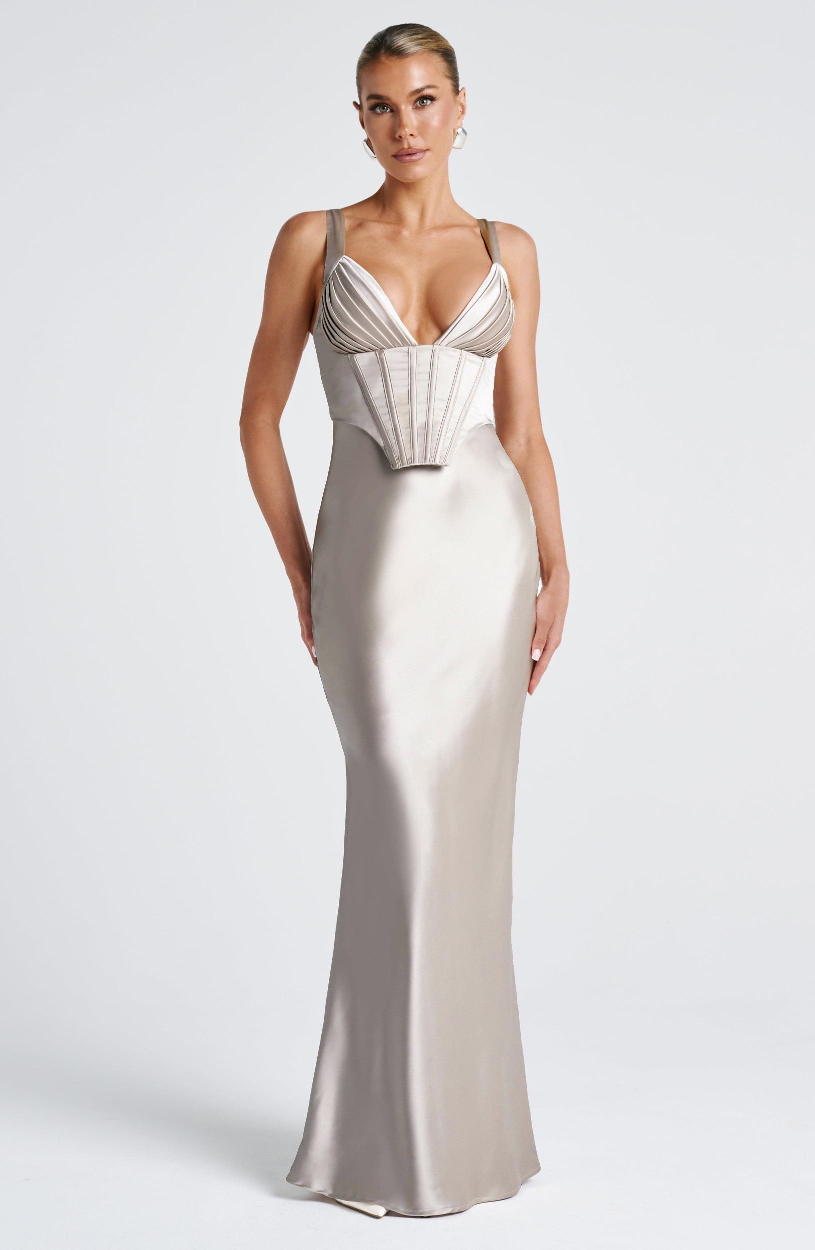 Shae Maxi Dress - Shell Product Image