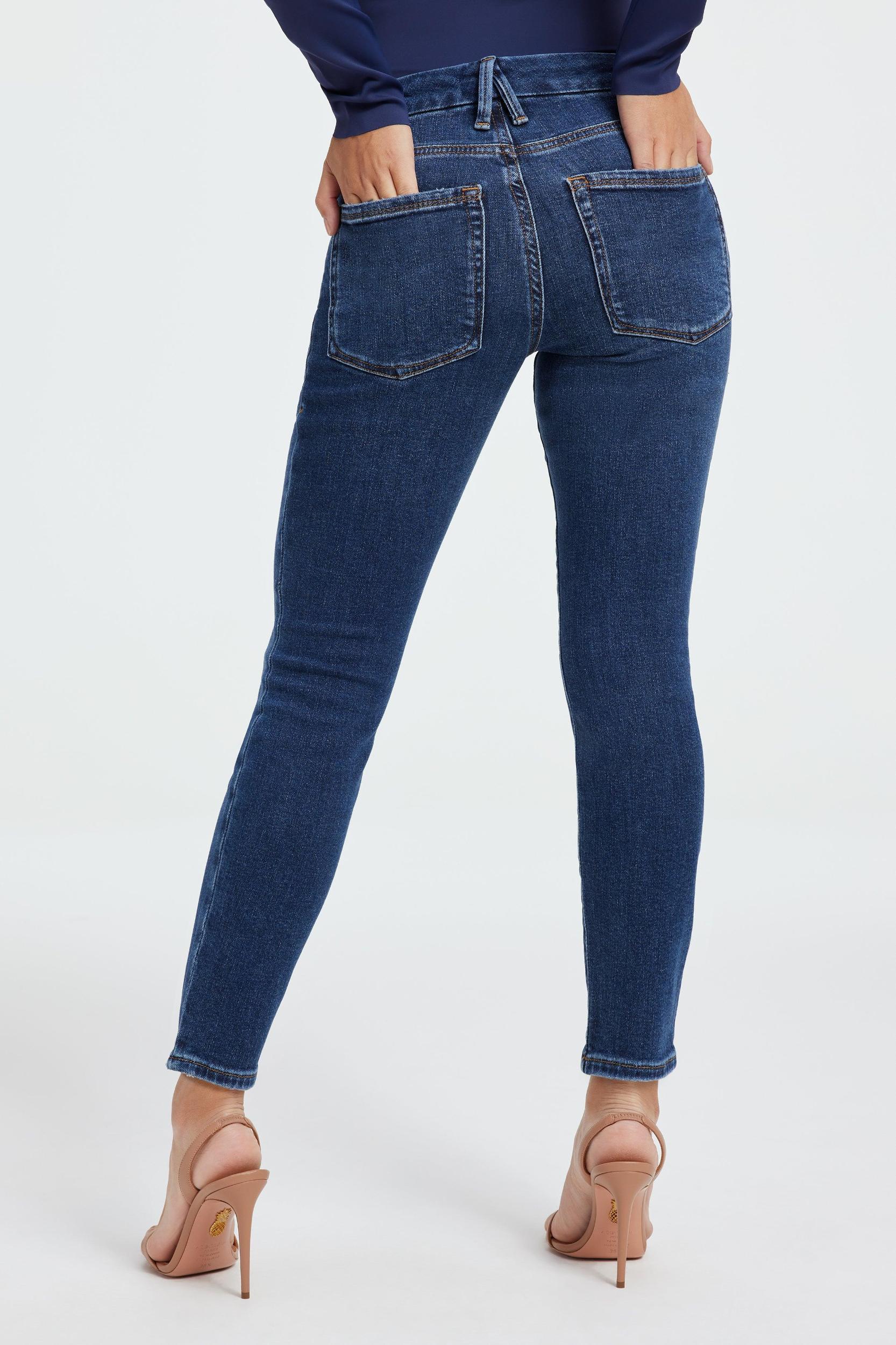 GOOD PETITE SKINNY JEANS | INDIGO312 Product Image