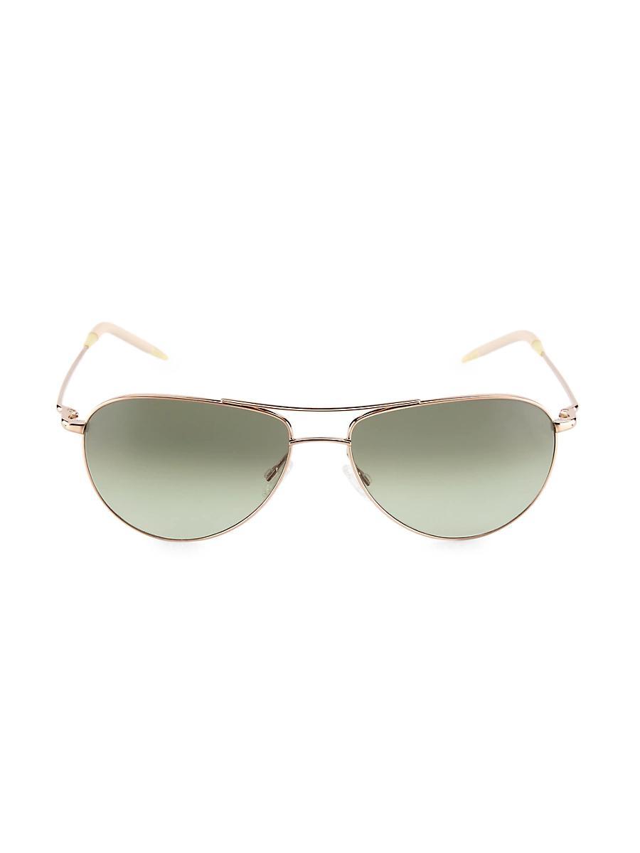 Mens 59MM Benedict Aviator Sunglasses Product Image