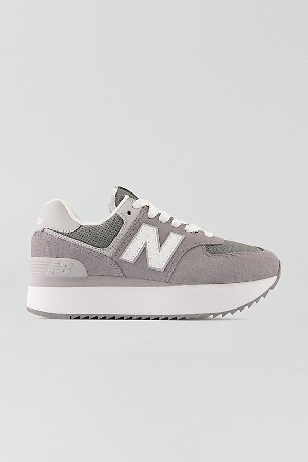 New Balance Classics WL574+ (Shadow Grey/Rain Cloud) Women's Shoes Product Image