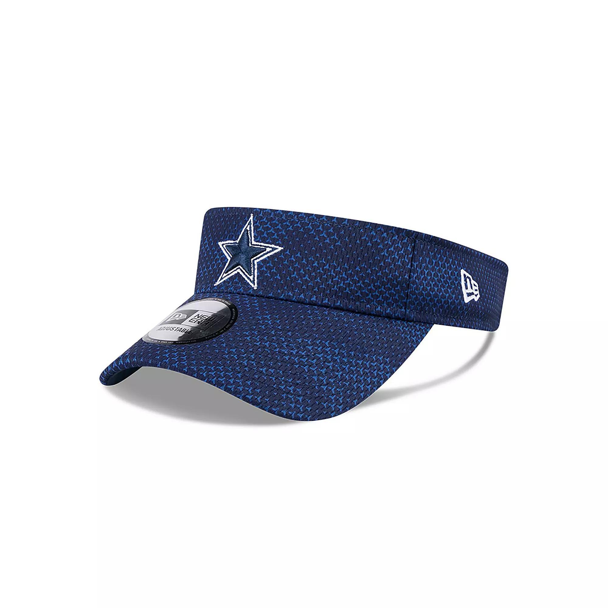 Mens New Era Dallas Cowboys 2024 Sideline Visor, Blue Product Image