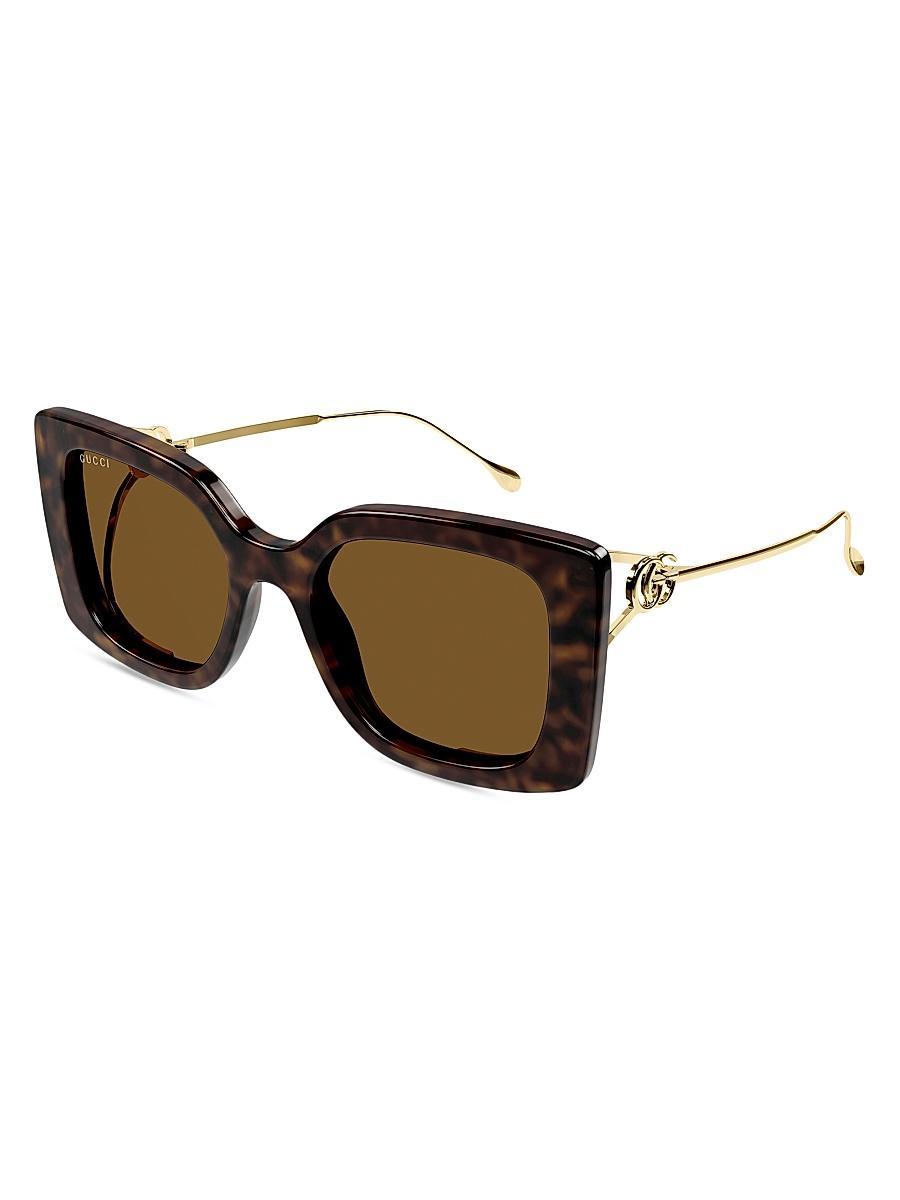 Womens Flat & Bend 54MM Square Sunglasses Product Image