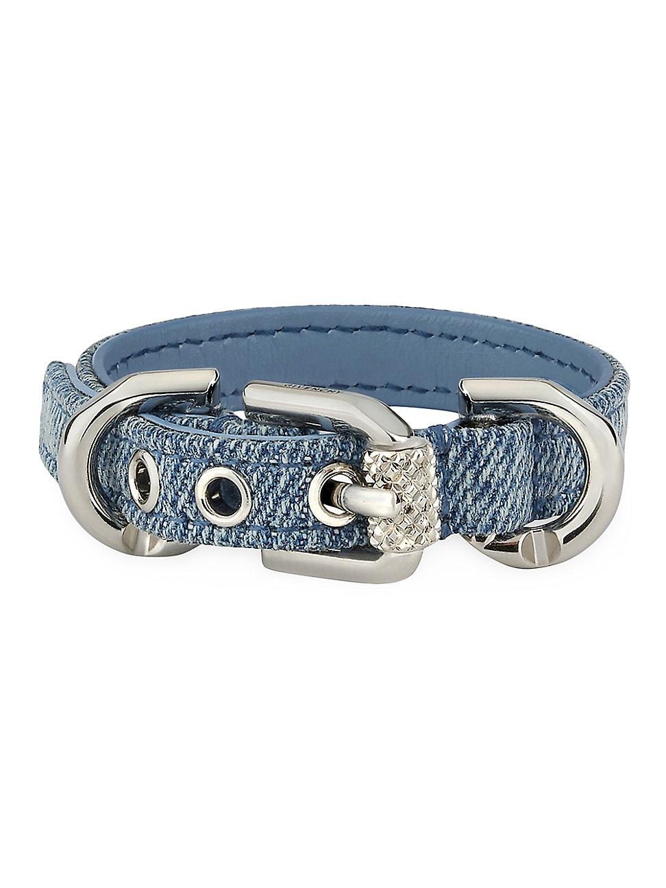Voyou Denim Silver Bracelet Product Image
