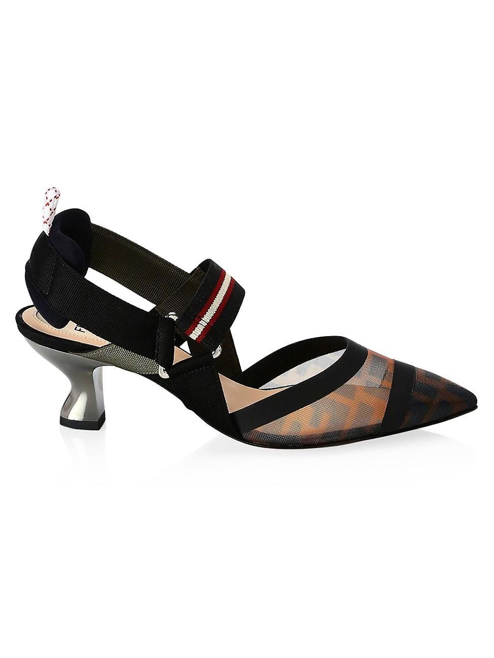 Colibri Runway Mesh FF Slingback Pumps Product Image