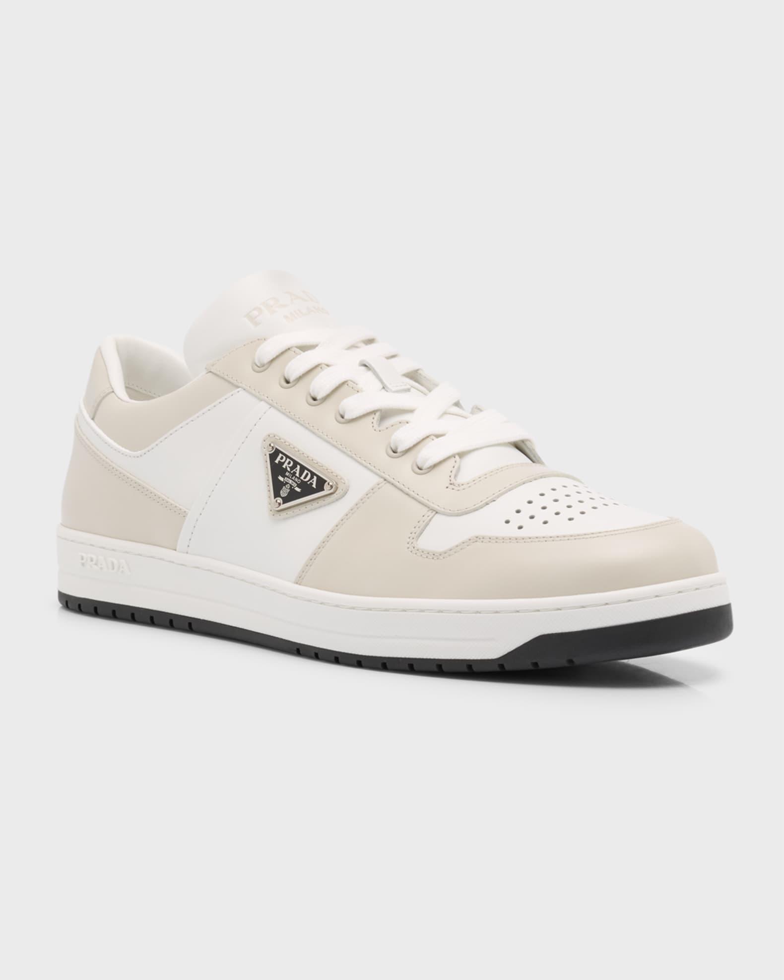 Men's Downtown Leather Low-Top Sneakers Product Image