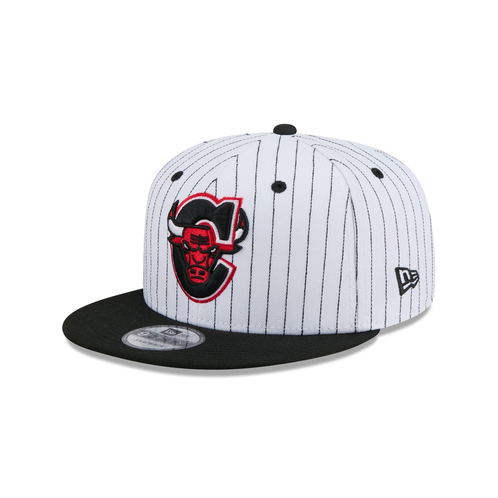 Chicago Bulls Deceptor Pinstripe 9FIFTY Snapback Hat Male Product Image