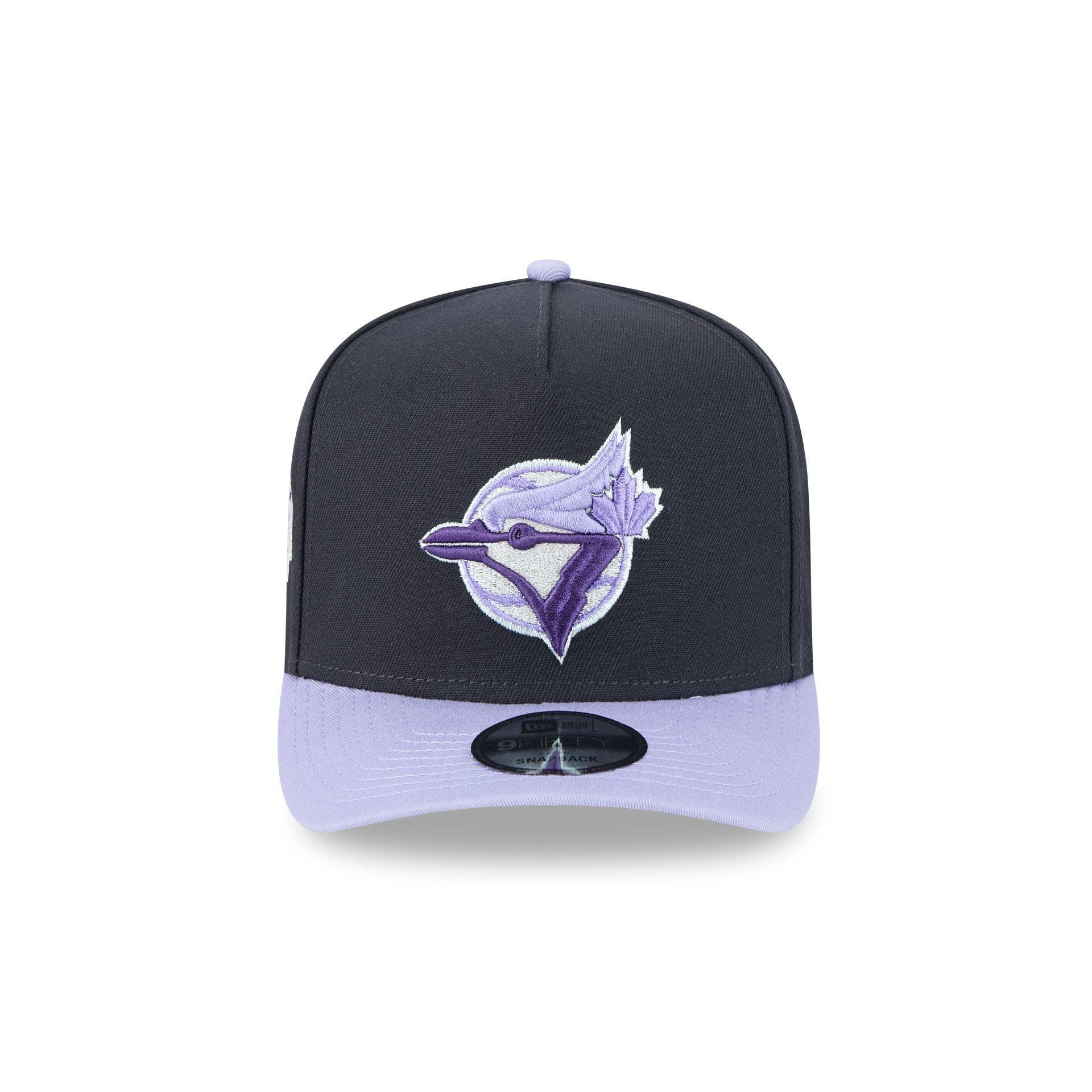 Toronto Blue Jays Navy Lavender 9FIFTY A-Frame Snapback Hat Male Product Image