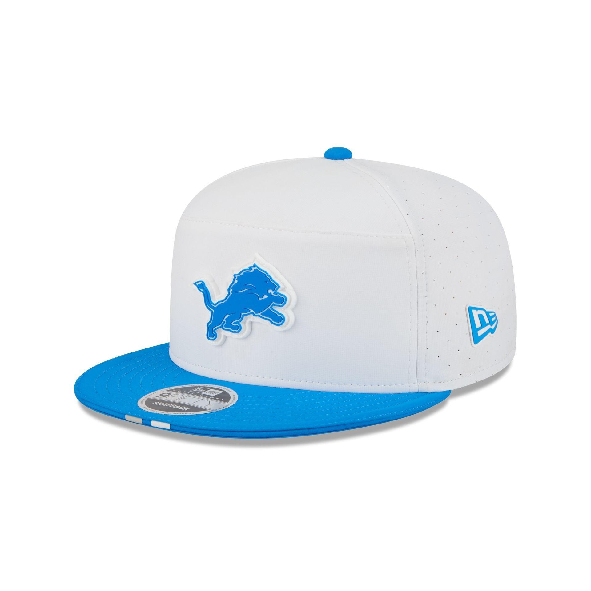 Detroit Lions 2025 Training Split Panel 9FIFTY Snapback Hat Male Product Image