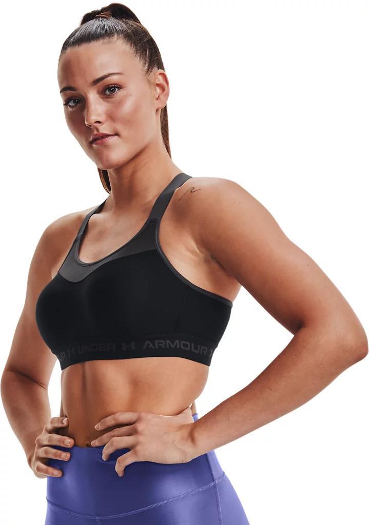 Under Armour High Crossback Sports Bra, Womens Product Image